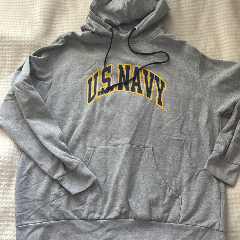 ⚓️U.S. Navy UNISEX Hooded Sweatshirt-XXL-🇺🇸